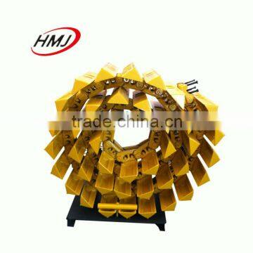 Undercarriage parts/bulldozer track shoe assembly