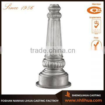 A062 Sand Casting Aluminum Antique Street Lamp Pole Base