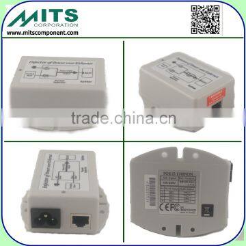 17W/48V 1 port PoE Injector for IP Phone, IP Cam, AP, Security & Networking Devices