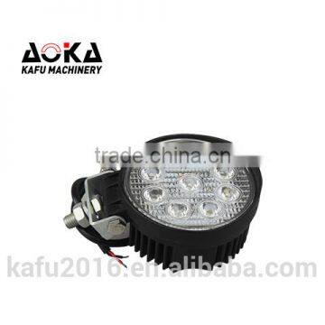 OEM Round Led Lamp 27w 9 Bulbs Work Light For Tractors