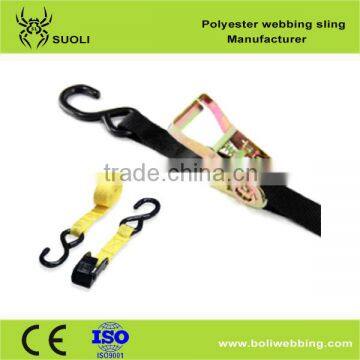 Polyester webbing sling 1 inch 2" and 4" Ratchet tie down( Lifting ratchet Lashing Straps)