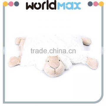 New Designed OEM Service White Sheep Plush Baby Blanket