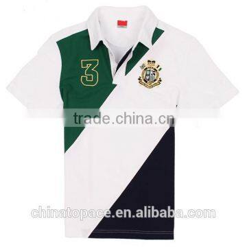 High Quality Custom Design Color Combination Sports Polo t Shirt for Men photo-3