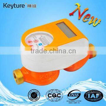 Smart Water Meter With Mechanical Sealed Valve(Orange Color)