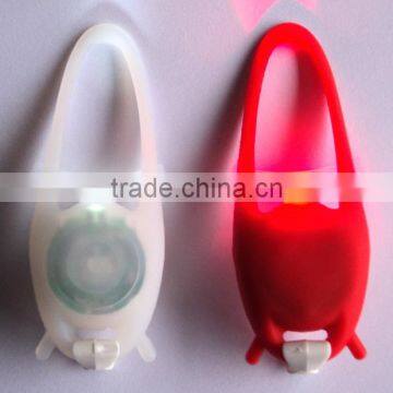 Silicone LED Bike Light Promotional Gift Bike Front Rear Light photo-3