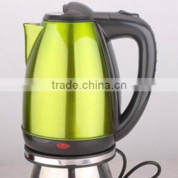 1.5L fast stainless steel color electric kettle