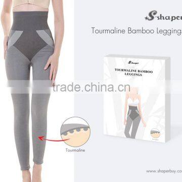 S-SHAPER Slim Long Panty Tourmaline Sexy Work Out Legging Bamboo Shapewear photo-5