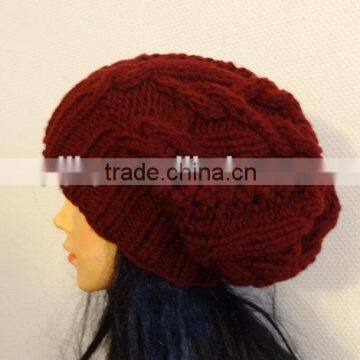 knitting cap womens winter skull cap