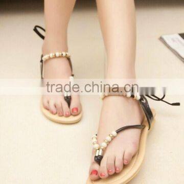 2015 Bohemia flat soft bottom summer sandals