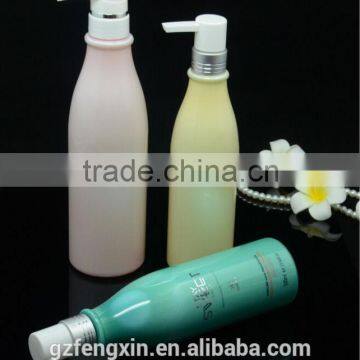 450ml 500ml shampoo use PET material plastic bottle with pump