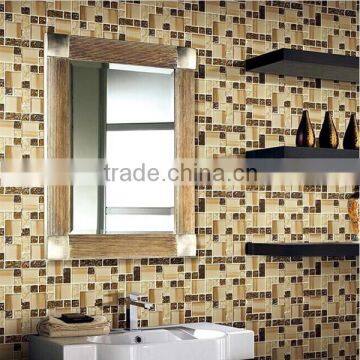 ice crackle crystal glass mosaic tiles