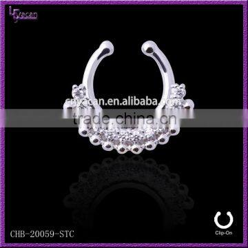 Yiwu Factory Wholesale Brass Types Nose Piercing Jewelry photo-4