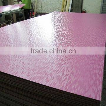 Magic Rose Red Color Melamine MDF Board photo-2