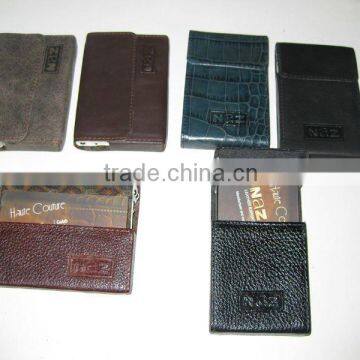 office desk Leather Business Executive Card Holder leather wallet, diary leather diary.