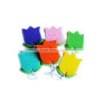 Soft bath flower sponge for baby