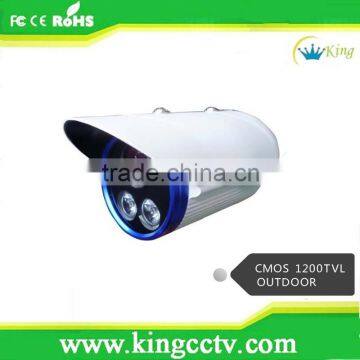 HD cmos image sensor optional megapixels fixed lens 1200tvl ir outdoor camera with array led