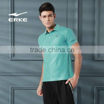 ERKE 2015 Classic Design Men's Polo T-shirt Lover's T-shirt Couple Style Cotton T-shirt for Men photo-6