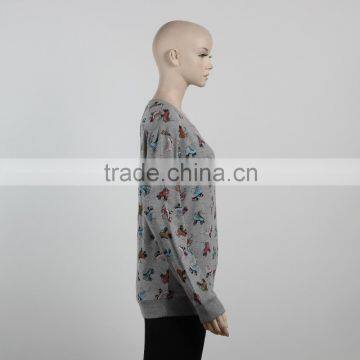F5W14364 High Quality Wholesale Cewneck Sweatshirt Women photo-3