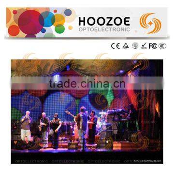 Fixed and moved large flexible led screen