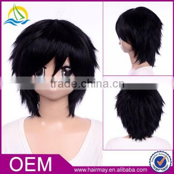 Excellent Factory synthetic heat resistant cheap cosplay Durarara!! Orihara Izay cosplay wig