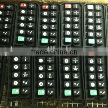 silicone moble keypad,Remote Control Keypad,Precision keys