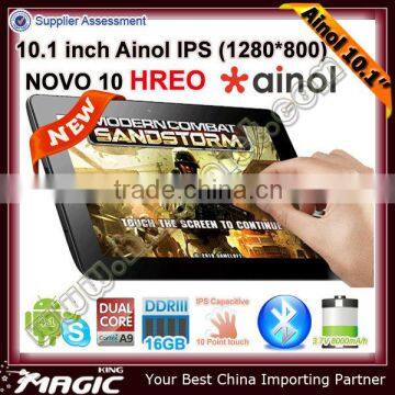 Best tablets android 4 10 inch - Ainol Novo 10 Hero