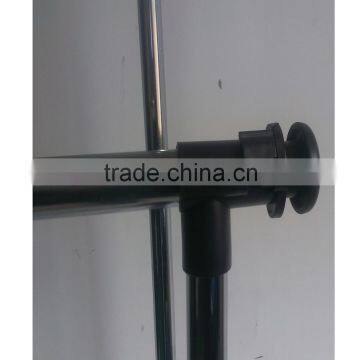 Customized Stackable Double Pole Iron Cloth Display Rack for Store photo-5