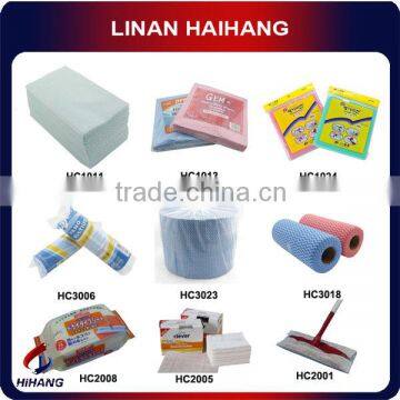 China Wholesale OEM Supply All Purpose Disposable Dry Nonwoven Cleaning Cloth