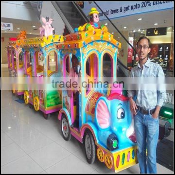 children popular trackless train for sale in the shopping mall