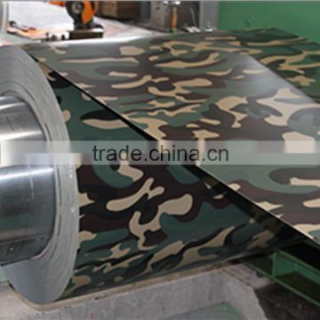 Designed camouflage / army grain color coated PPGI