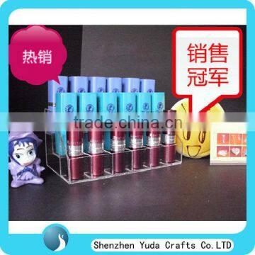 hot sale korean plexiglass cosmetic display acrylic display high quality manufacture price