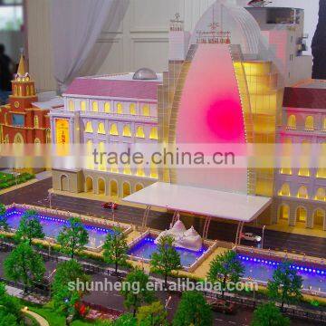 3D Miniature Architectural models of Shanghai Wedding Centre by China supplier