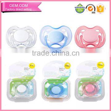 2016 baby items 100% food grade silicone baby pacifier