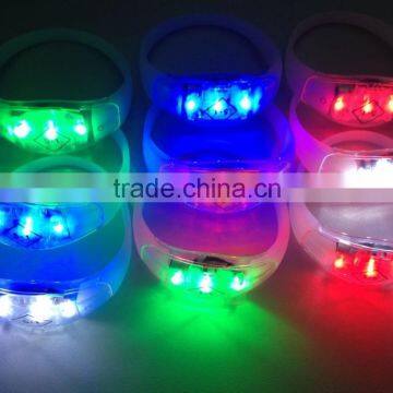 LED Light Silicon Wristband, Wristband With Led, Led Flashing Silicon Wristband For Party photo-3