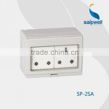 Waterproof Two Position African Style Switch Socket IP65