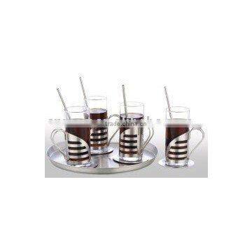 Heat-Resistant glass 220ml irish coffee cup