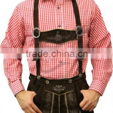 trachten shirt, gents shirt, bavarian shirt, check shirt, checkered shirt, casual shirt, oktoberfest shirt
