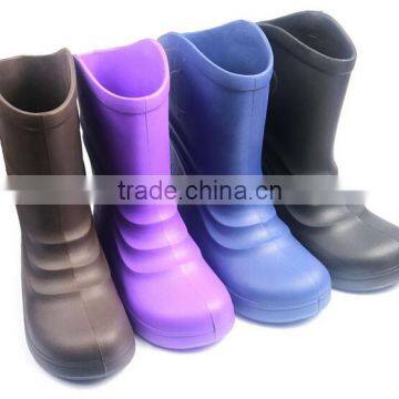 durable fashion eva kids plastic rain boots