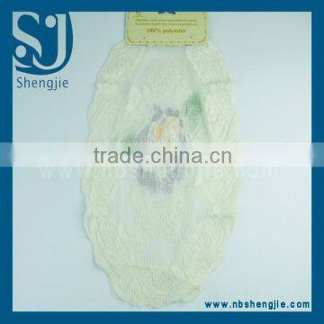 Trade Assurance 2pcs Polyester Lace White Lace Square Placemat Hanging