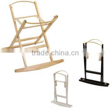 Deluxe Folding Rocking Moses Basket Stand