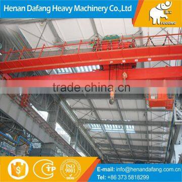 QD Model 20 Ton Double Beam Bridge Crane with Two Trolley Two Hook