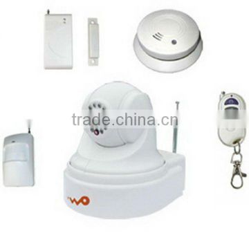 burglar alarm cmos ip camera,will report alarm and video to CMS by TCP/IP