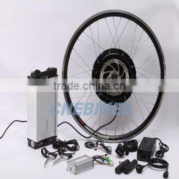 48v 1000w electric bicycle conversion kit with rack type battery