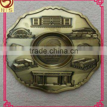 high quality tourist souvenir metal plate