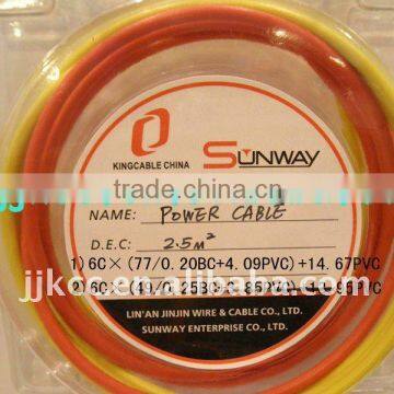 PVC Insulation Power Cable