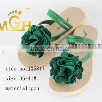 fashion pcu ladies slippers
