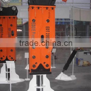 Top tye hydraulic breaker