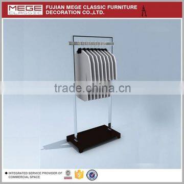 Metal Hanging Retail Clothing Shop Fixtures