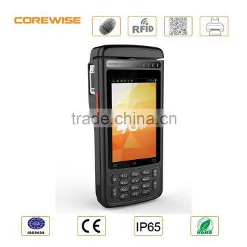 Android Programmable All in One Smartphone Wireless POS Terminal with Barcode Scanner 4 inch Screen WIFI 3G 4G LTE