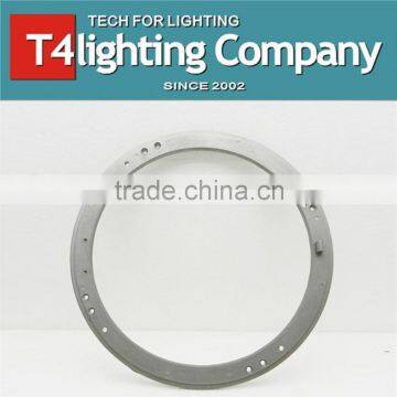 325.3mm sand processing ADC12 aluminum pressure casting outdoor lighting fittings die-casting aluminum circle